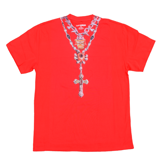 Chains t-shirt - red
