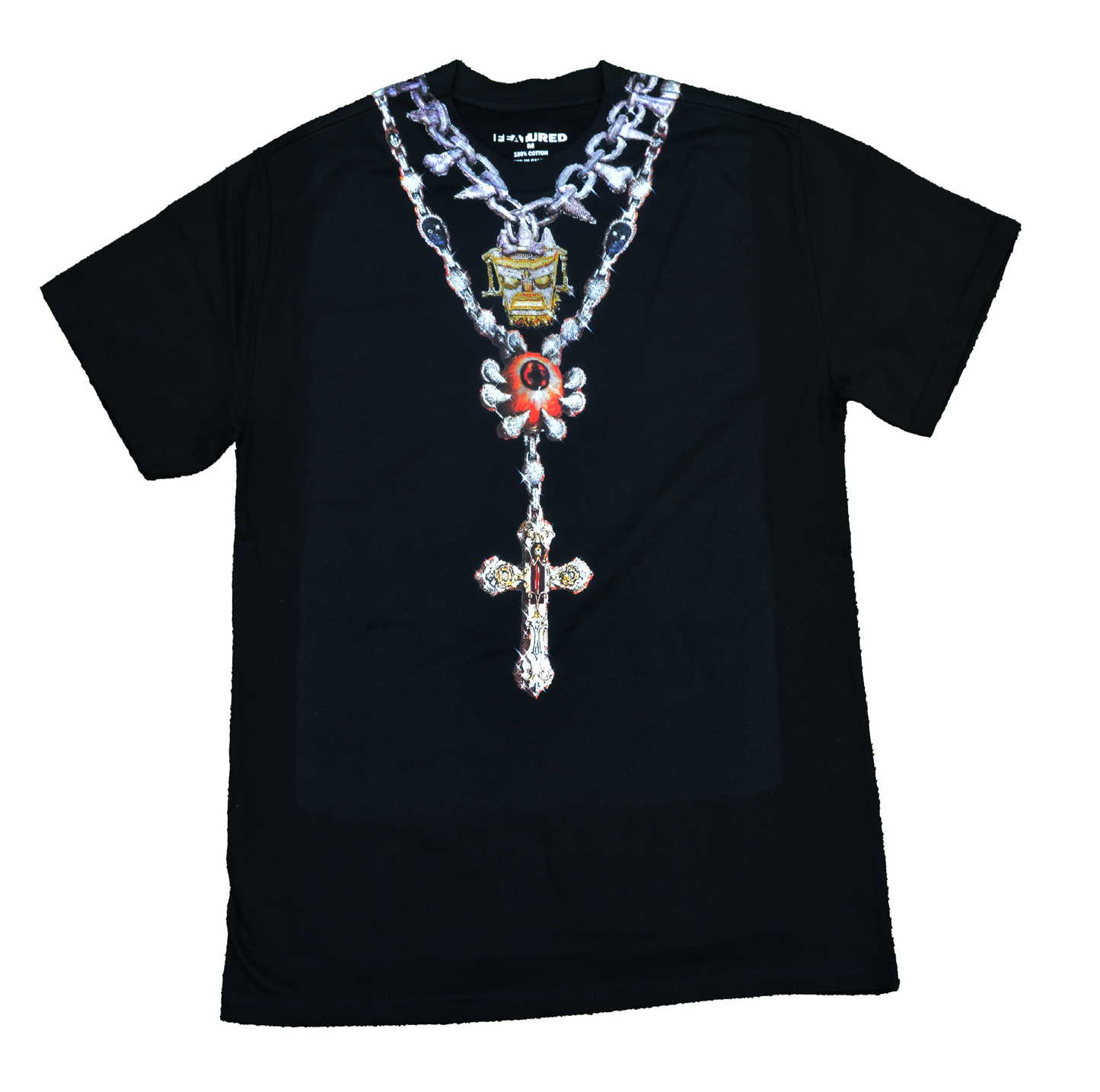 Chains t-shirt -black
