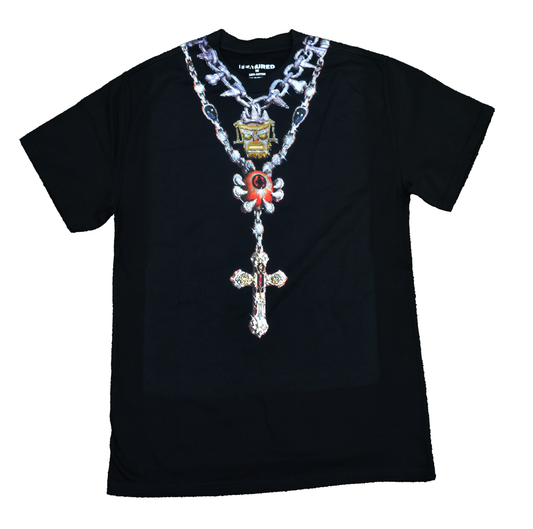 Chains t-shirt -black