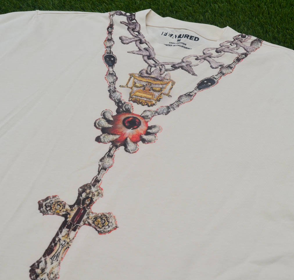 Chains t-shirt - cream