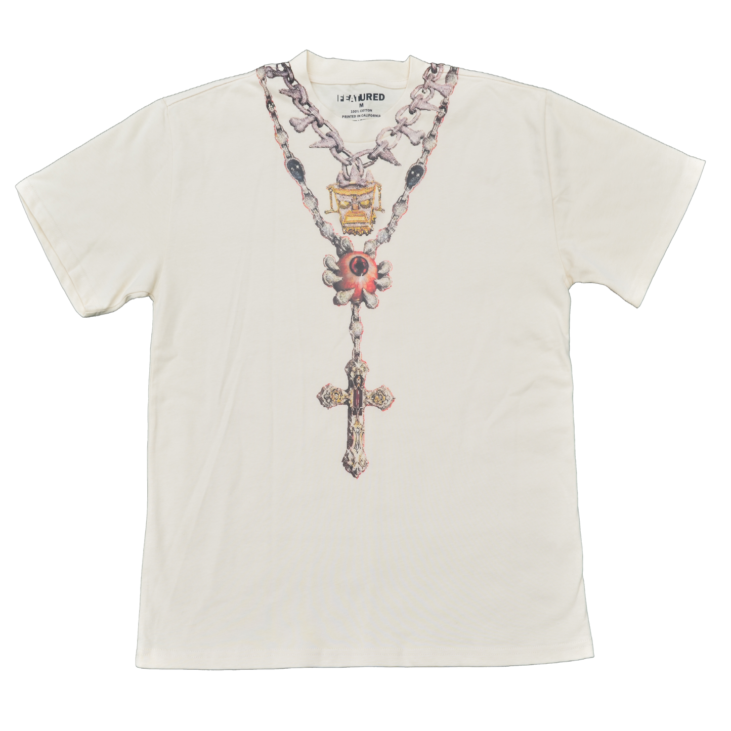 Chains t-shirt - cream